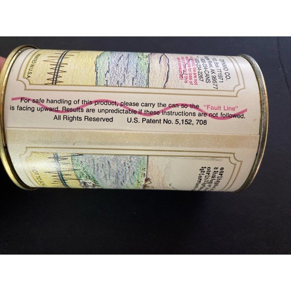 Dynmo Co California Canned Earthquake 1991 San Francisco Souvenir Vintage Tested - Picture 6 of 9